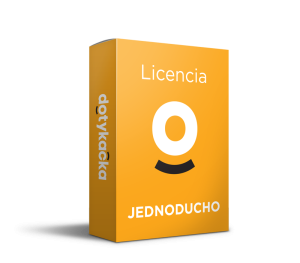 Licencia Jednoducho - pokladne Dotykačka